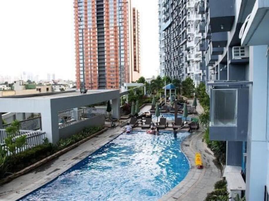 Cubao Manhattanheights U31N Tb, Studio Unit Manille Extérieur photo
